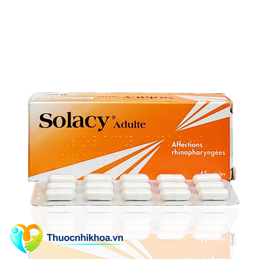 Solacy Adulte ( Hộp 3 vỉ x 15 viên nang)