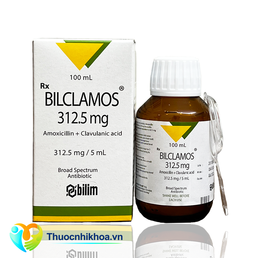 Bilclamos 312,5mg (Hộp 1 chai 100ml)