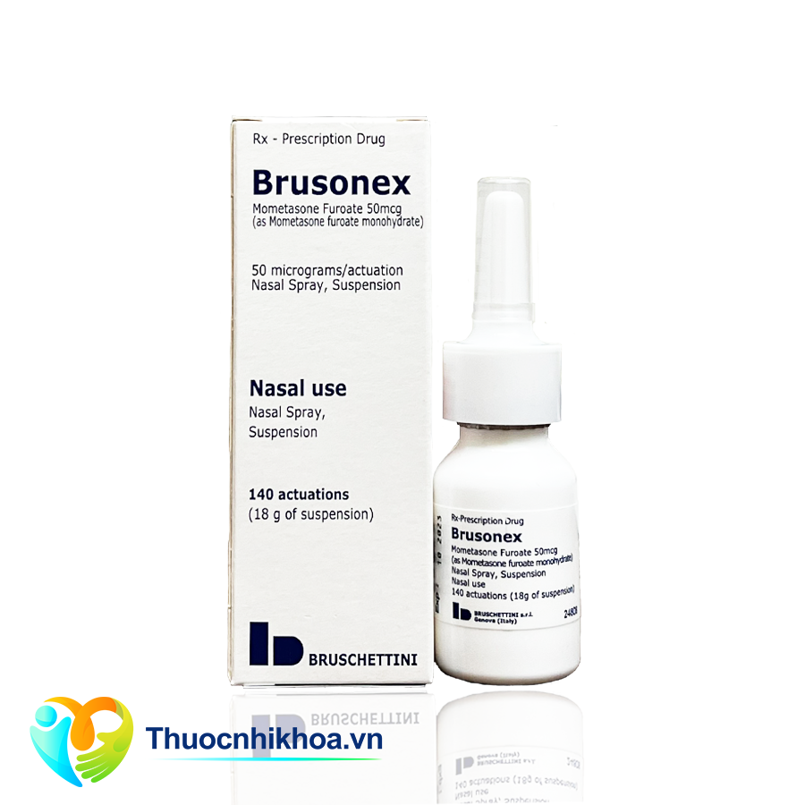 Brusonex ( Hộp 1 lọ 140 liều xịt)