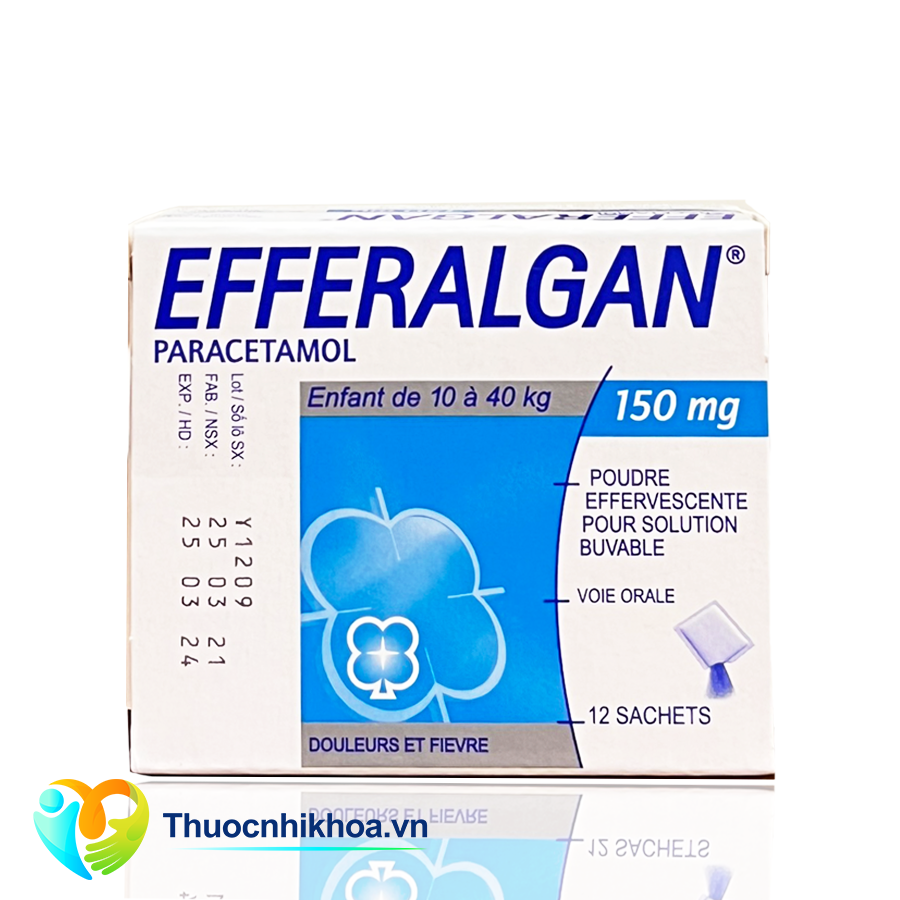 Efferalgan 150mg (Hộp 12 gói)