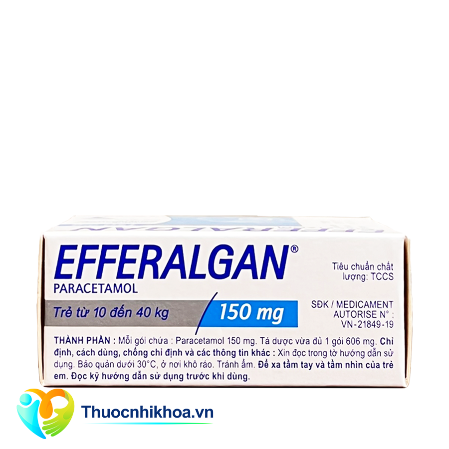 Efferalgan 150mg (Hộp 12 gói)