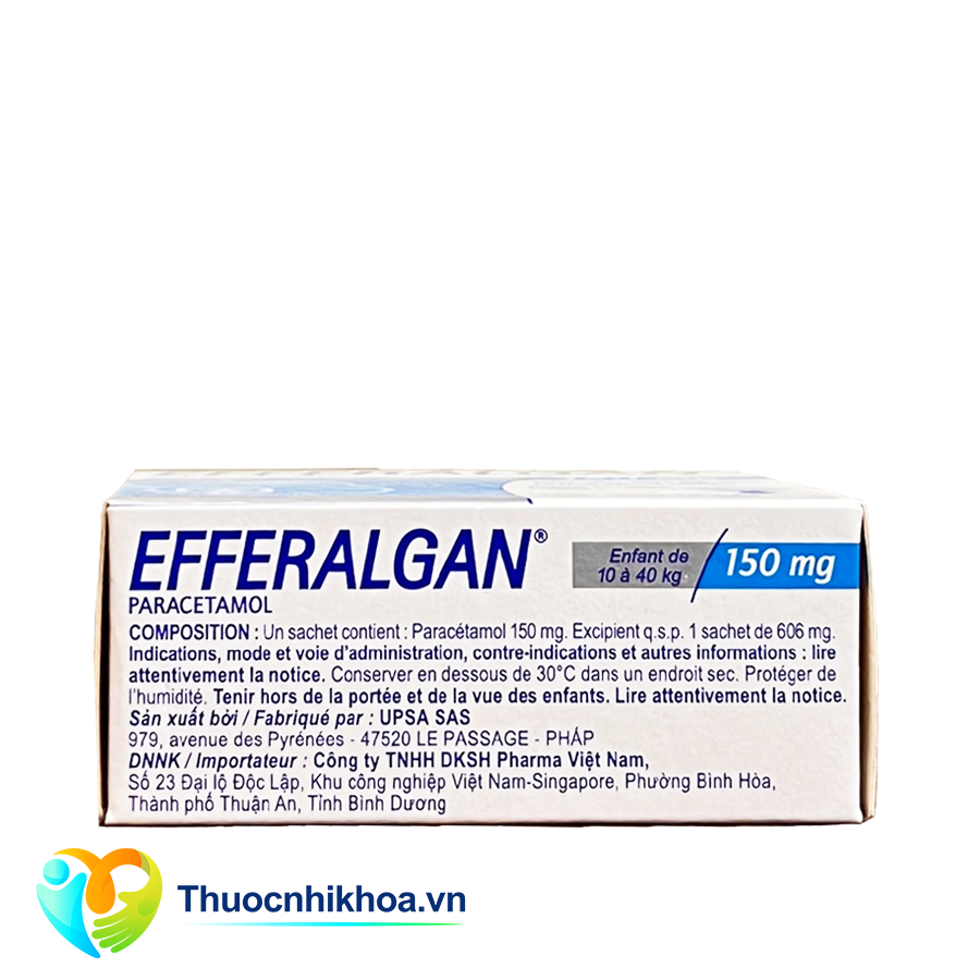 Efferalgan 150mg (Hộp 12 gói)