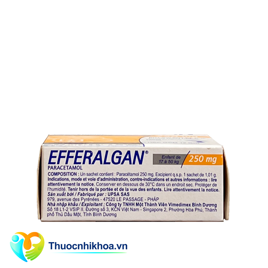 Efferalgan 250mg (Hộp 12 gói)