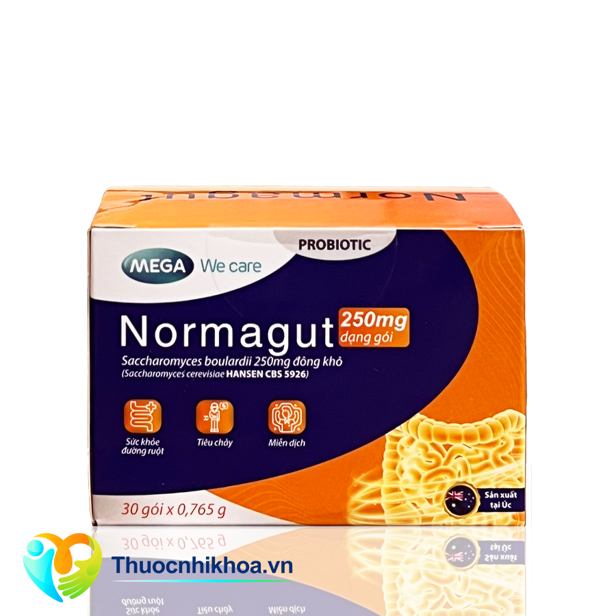 Normagut 250mg sachet (Hộp 30 gói)