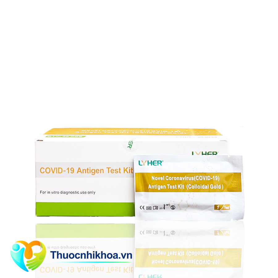 Khay thử xét nghiệm định tính kháng nguyên SARS-CoV-2 Novel Coronavirus (COVID-19) Antigen Test Kit (Colloidal Gold)