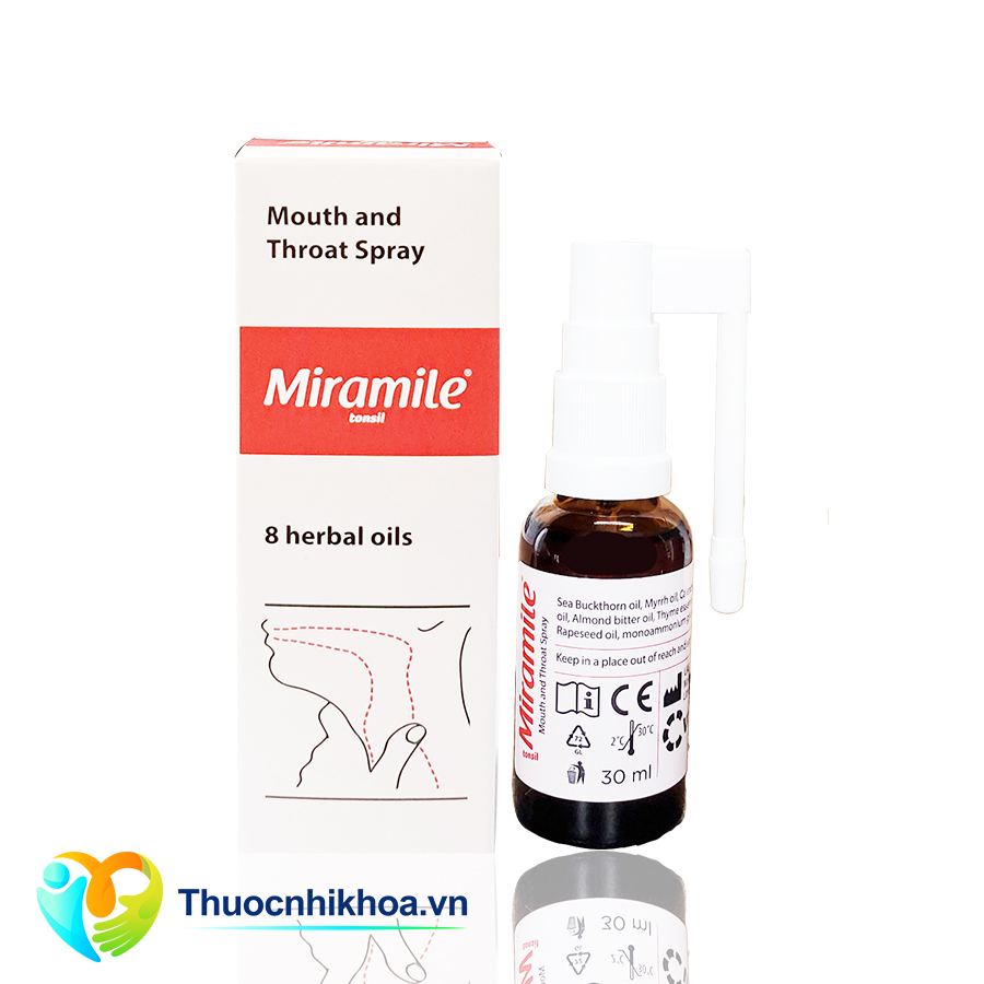 Chai xịt Miramile (Hộp 1 chai 30ml)