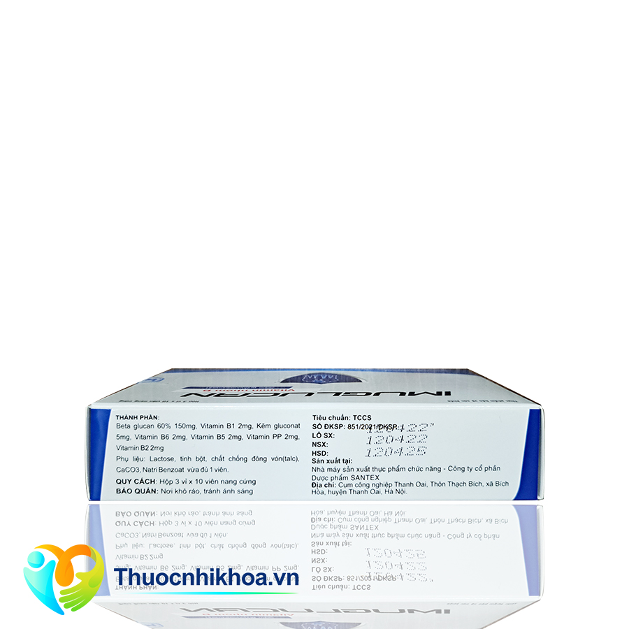 Imuglucan (Hộp 3 vỉ x 10 viên nang)