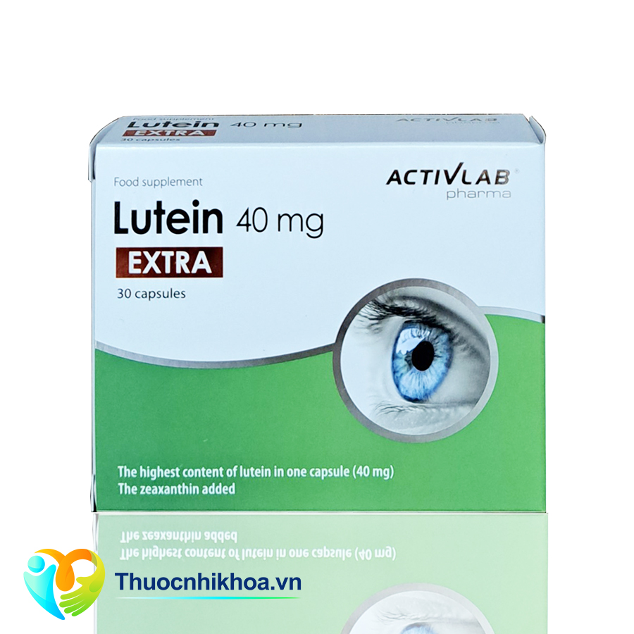 Lutein EXTRA (Hộp 2 vỉ x 15 viên nang)