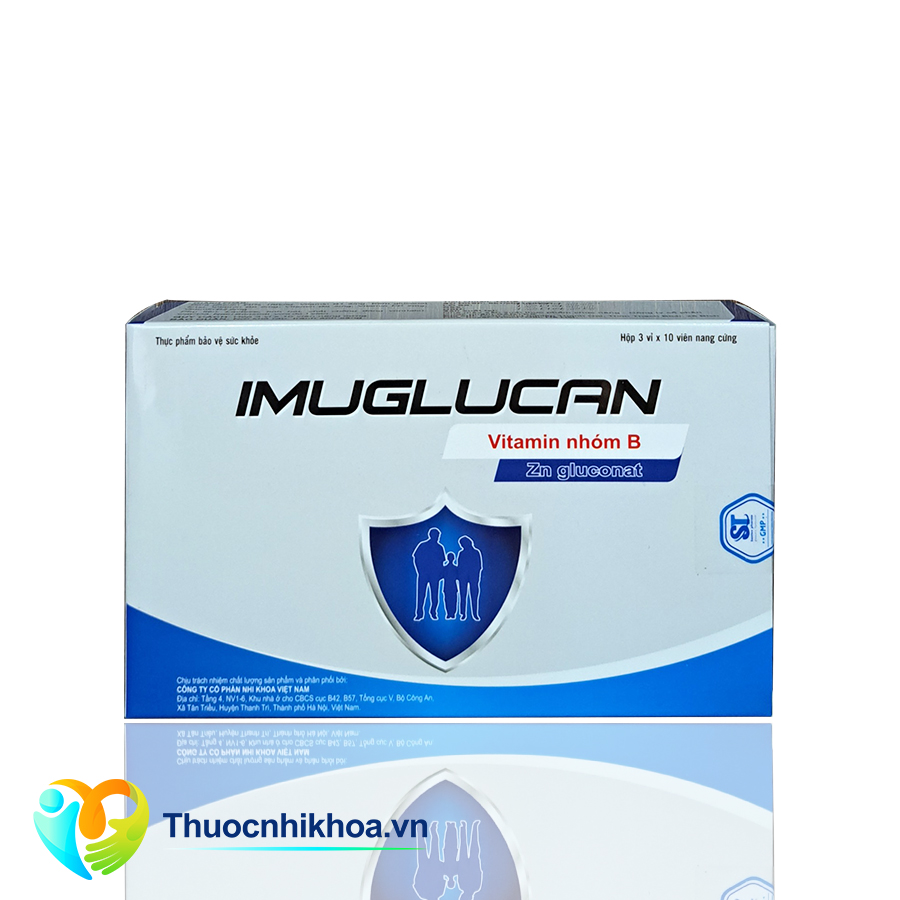 Imuglucan (Hộp 3 vỉ x 10 viên nang)