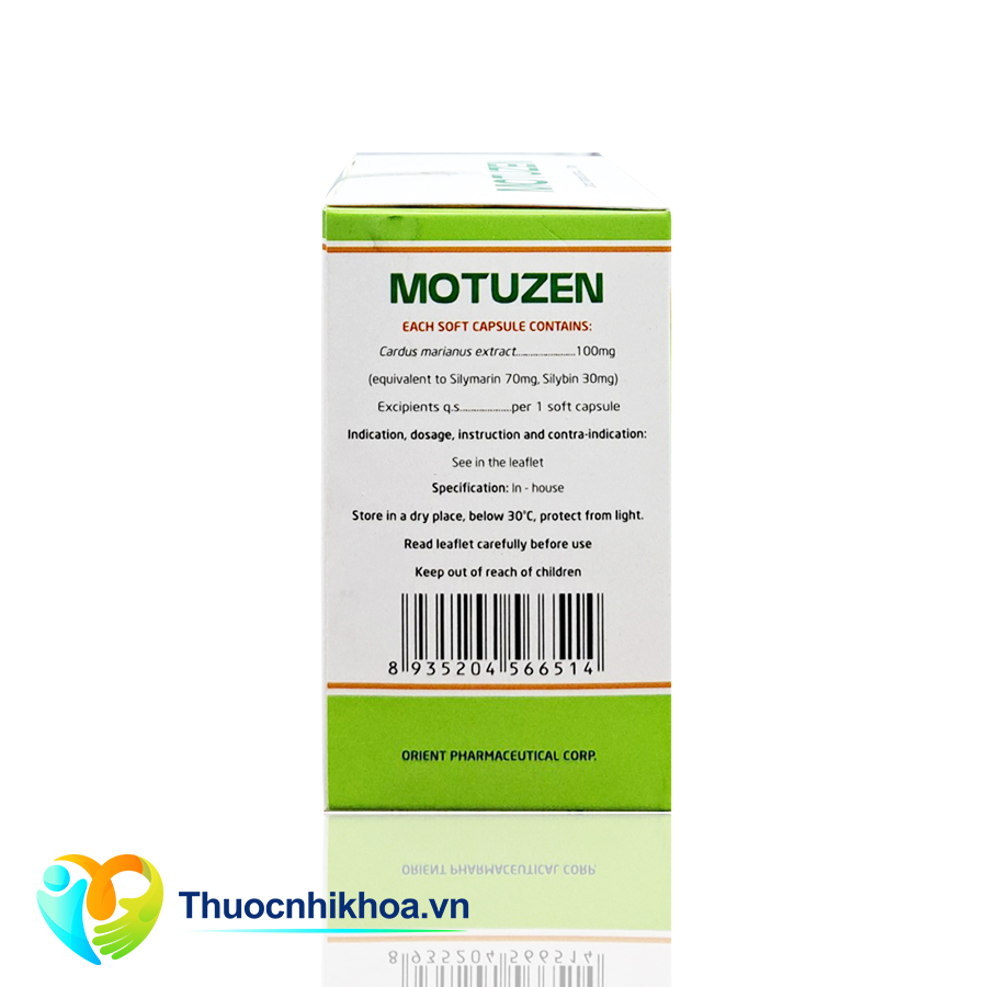 Motuzen (Hộp 10 vỉ x 10 viên)