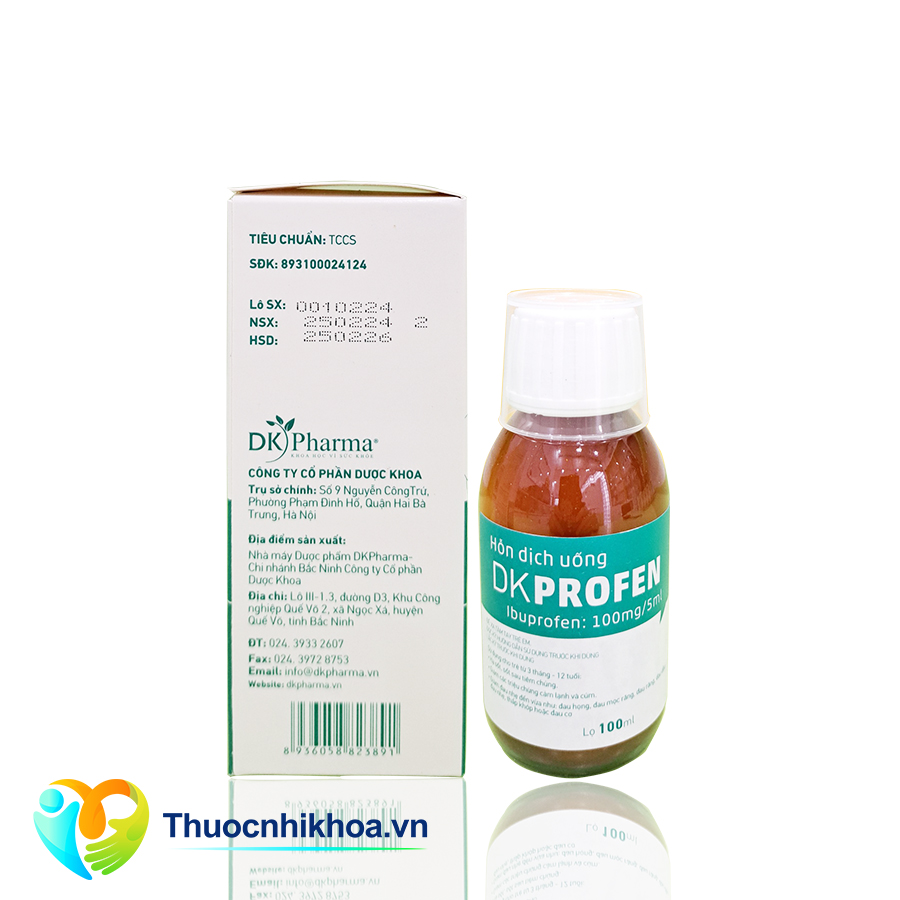 DKPROFEN (Hộp 1 lọ 100ml)