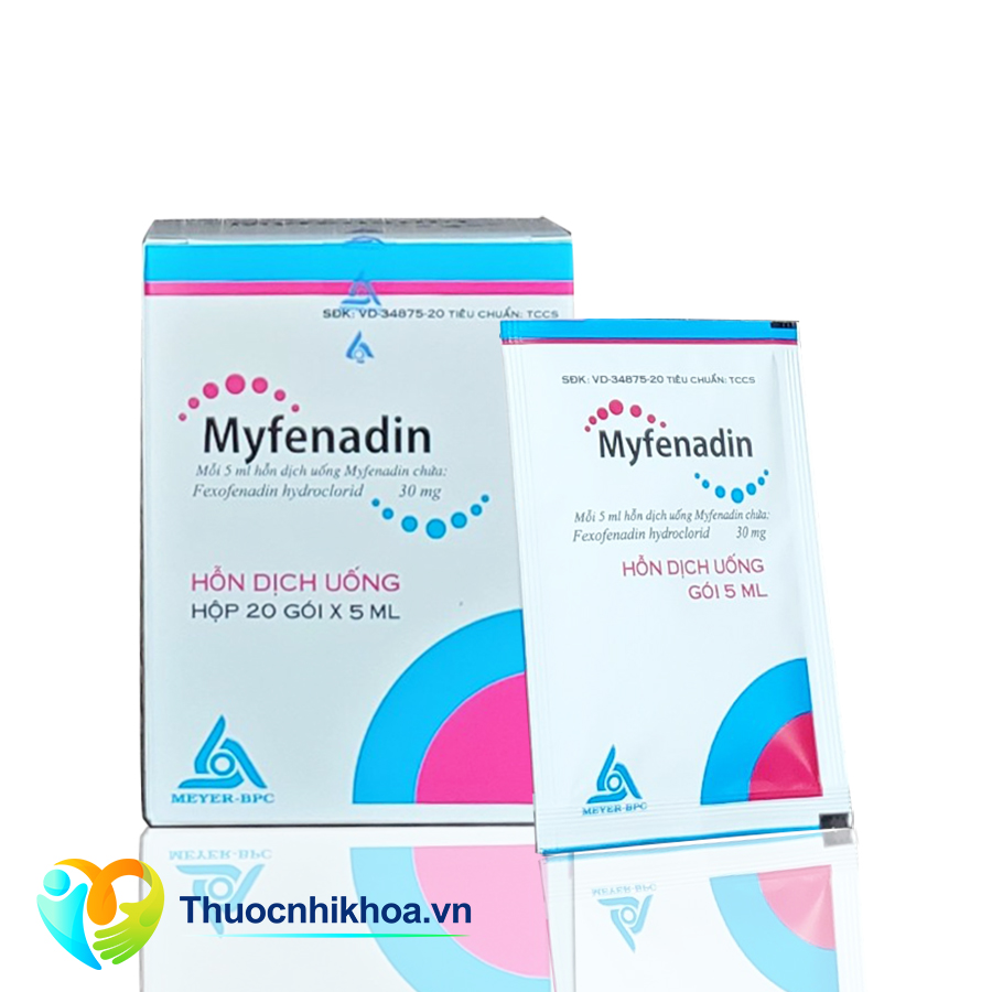 Myfenadin (Hộp 20 gói 5ml)