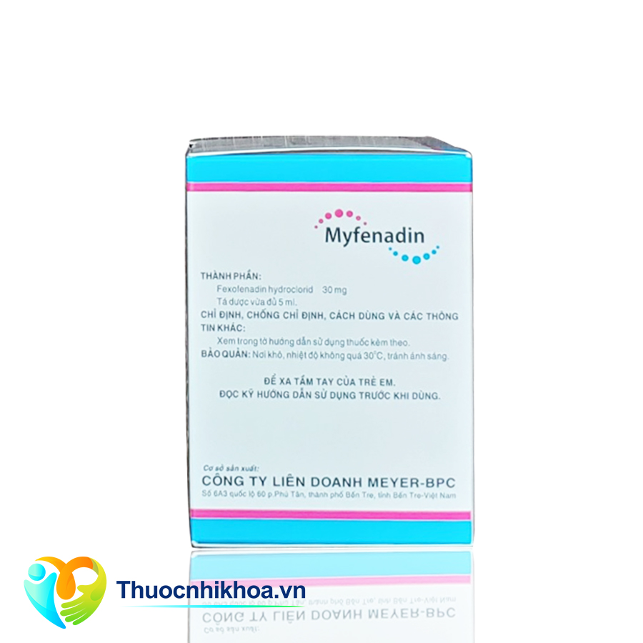 Myfenadin (Hộp 20 gói 5ml)