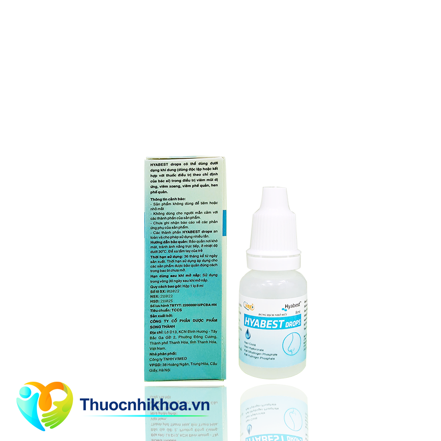 Hyabest drops (Hộp 1 lọ 8ml)