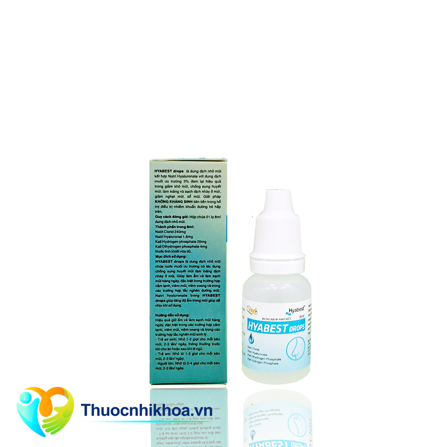 Hyabest drops (Hộp 1 lọ 8ml)