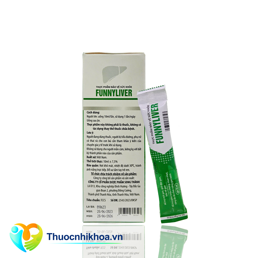 Funnyliver (Hộp 15 gói 10ml)