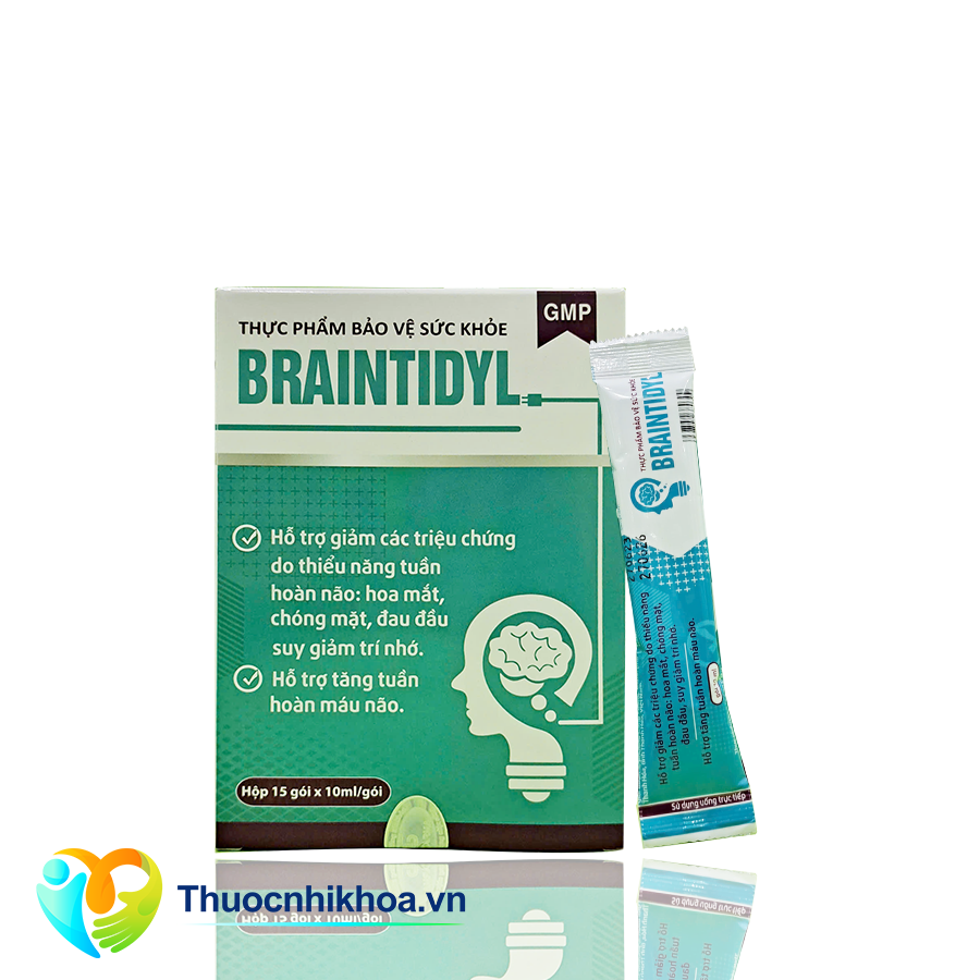 Braintidyl (Hộp 15 gói 10ml)