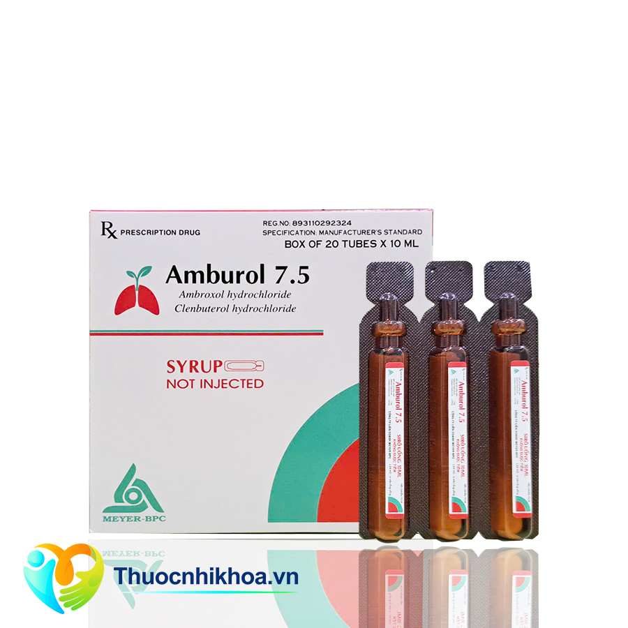 Amburol 7.5 (Hộp 20 ống 10ml)