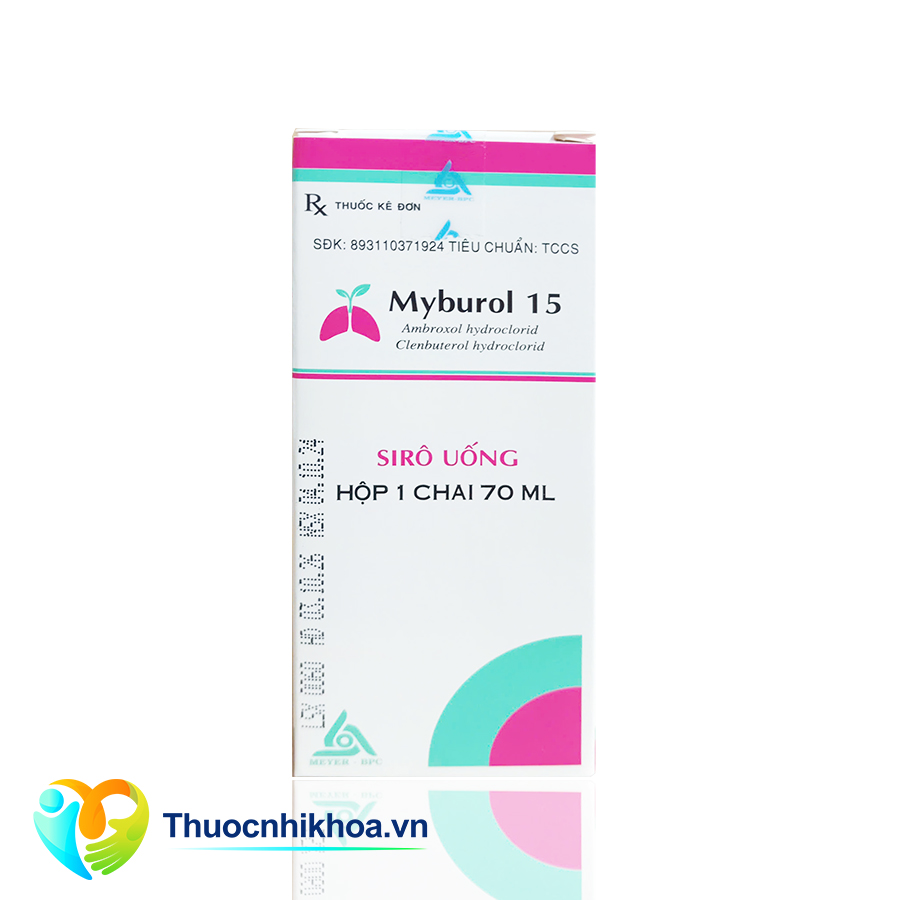 Myburol 15 (Hộp 1 lọ 70ml)