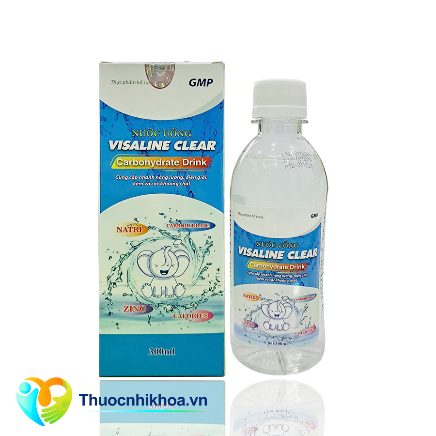 Visaline clear carbohydrate drink (Hộp 1 lọ 300ml)