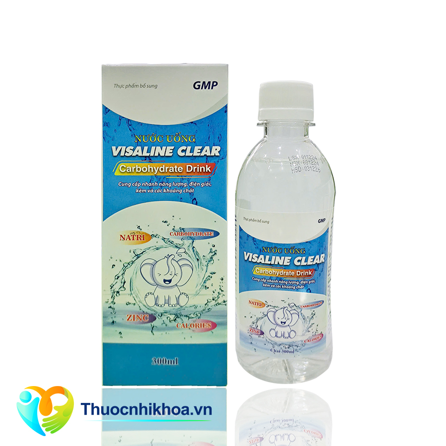 Visaline clear carbohydrate drink (Hộp 1 lọ 300ml)