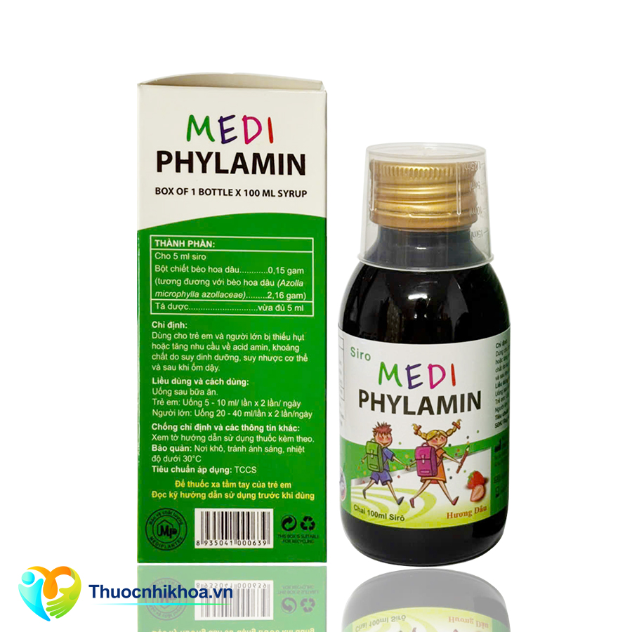 Mediphylamin (Hộp lọ 100ml)