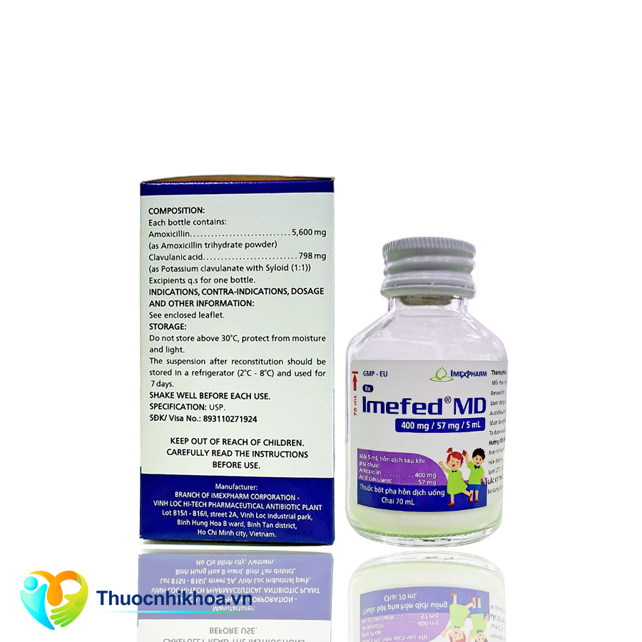 Imefed MD 400mg/57mg/5ml