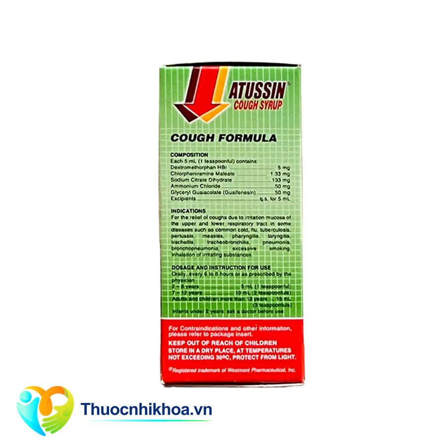 Atussin siro Combo mua 18 tặng 2