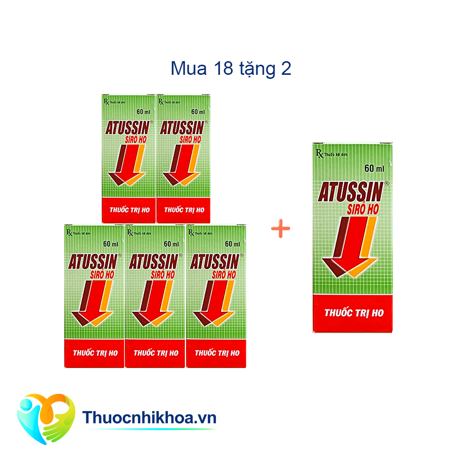 Atussin siro Combo mua 18 tặng 2