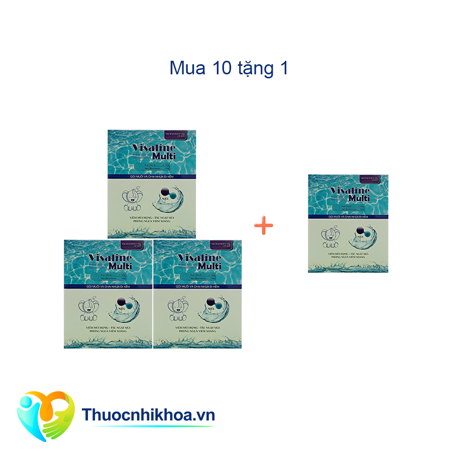 Visaline multi combo mua 10 tặng 1
