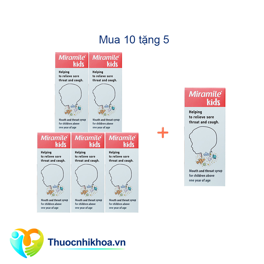 Miramile kids Combo mua 10 tặng 5