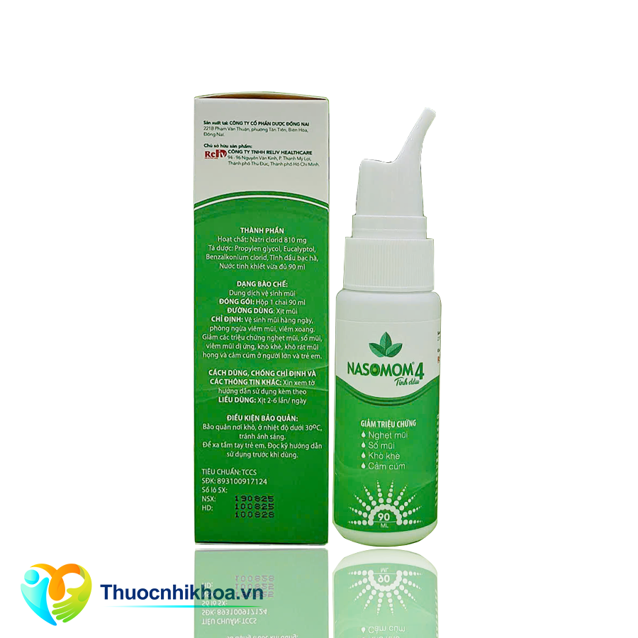 NASOMOM 4 (Hộp 1 chai 90ml)