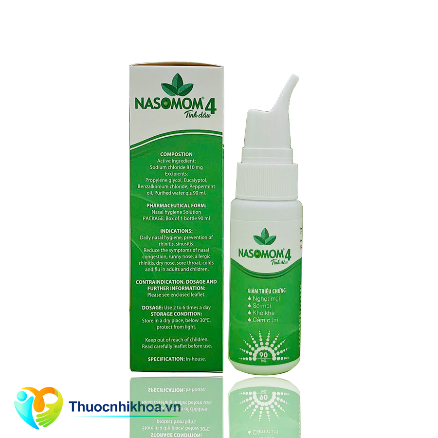 NASOMOM 4 (Hộp 1 chai 90ml)