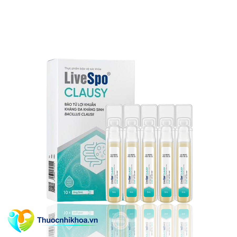 LiveSpo CLAUSY (Hộp 10 ống 5ml)