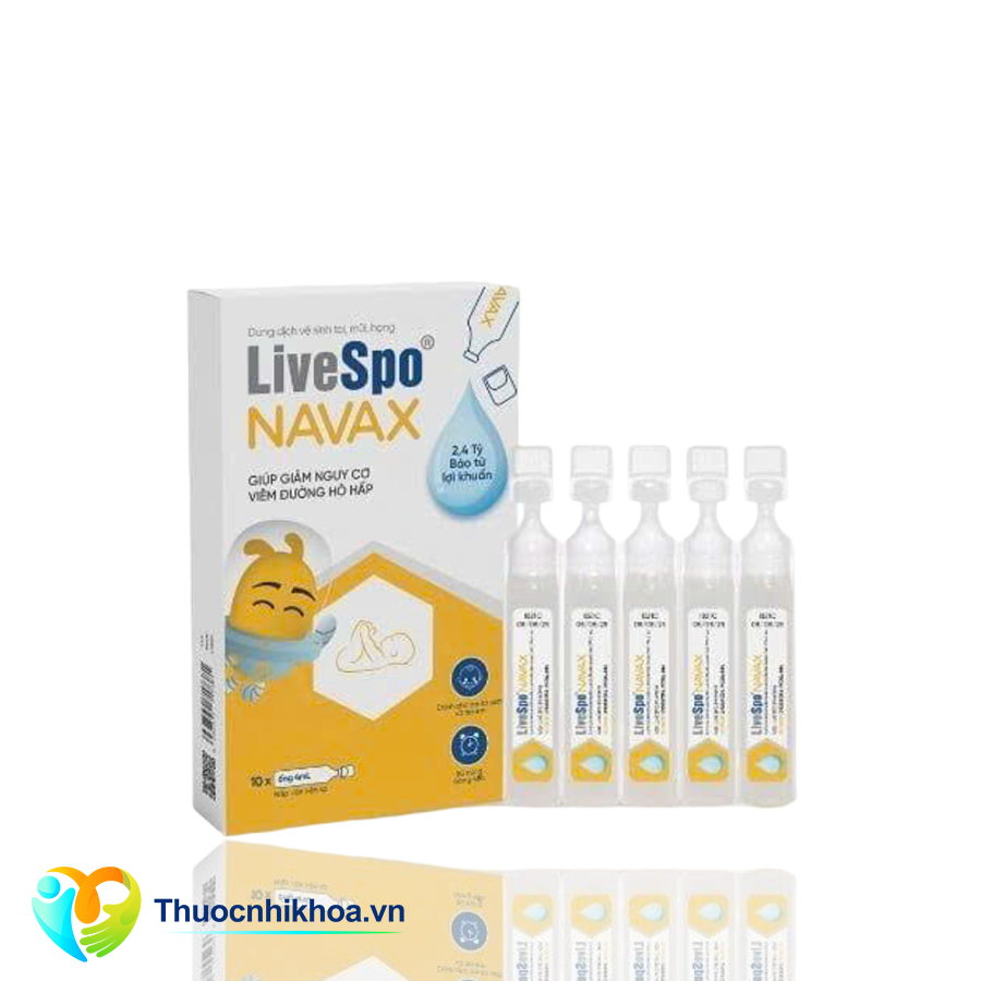LIVESPO NAVAX (Hộp 10 ống 4ml)