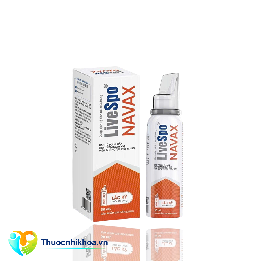 LIVESPO NAVAX (Bình xịt nhôm 30ml)