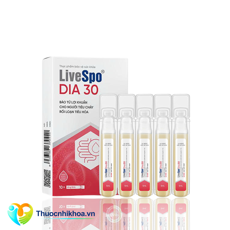 Livespo DIA 30 (Hộp 10 ống 5ml)