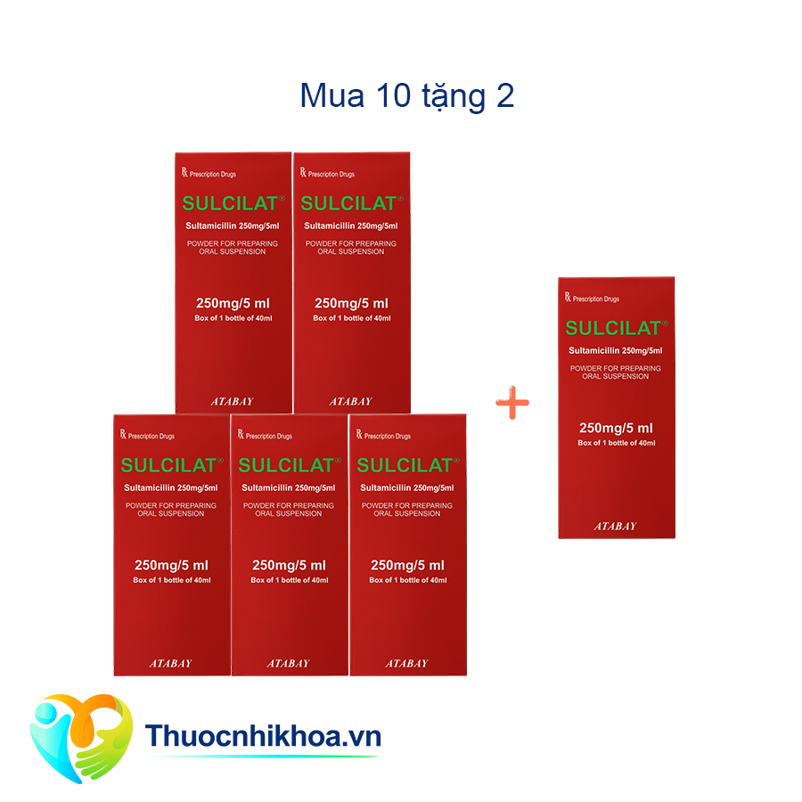 Sulcilat Combo mua 10 tặng 2