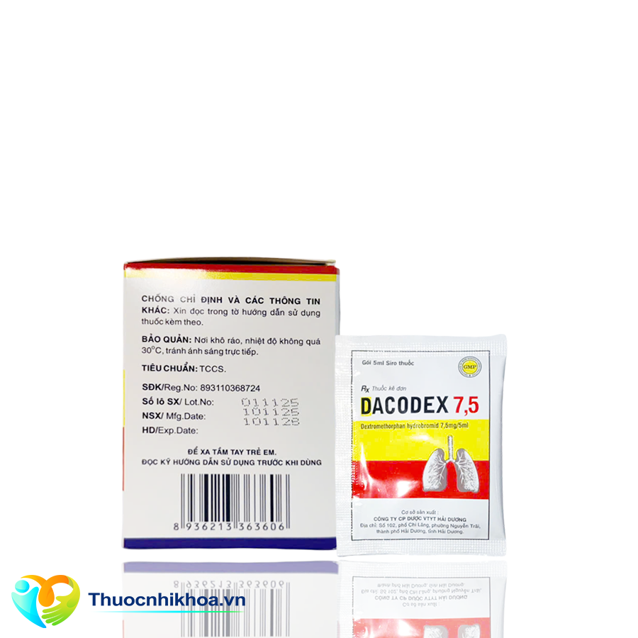 Dacodex gói Combo mua 10 tặng 1 