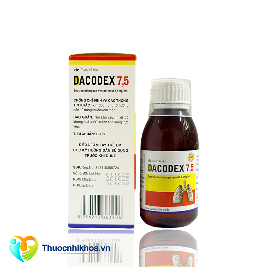 Dacodex 7.5 (Hộp 1 chai 125ml)