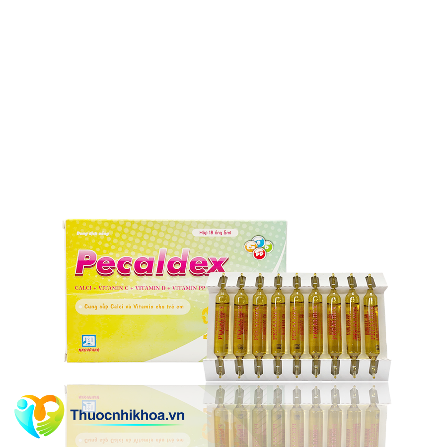 Pecaldex (Hộp 18 ống 5ml)