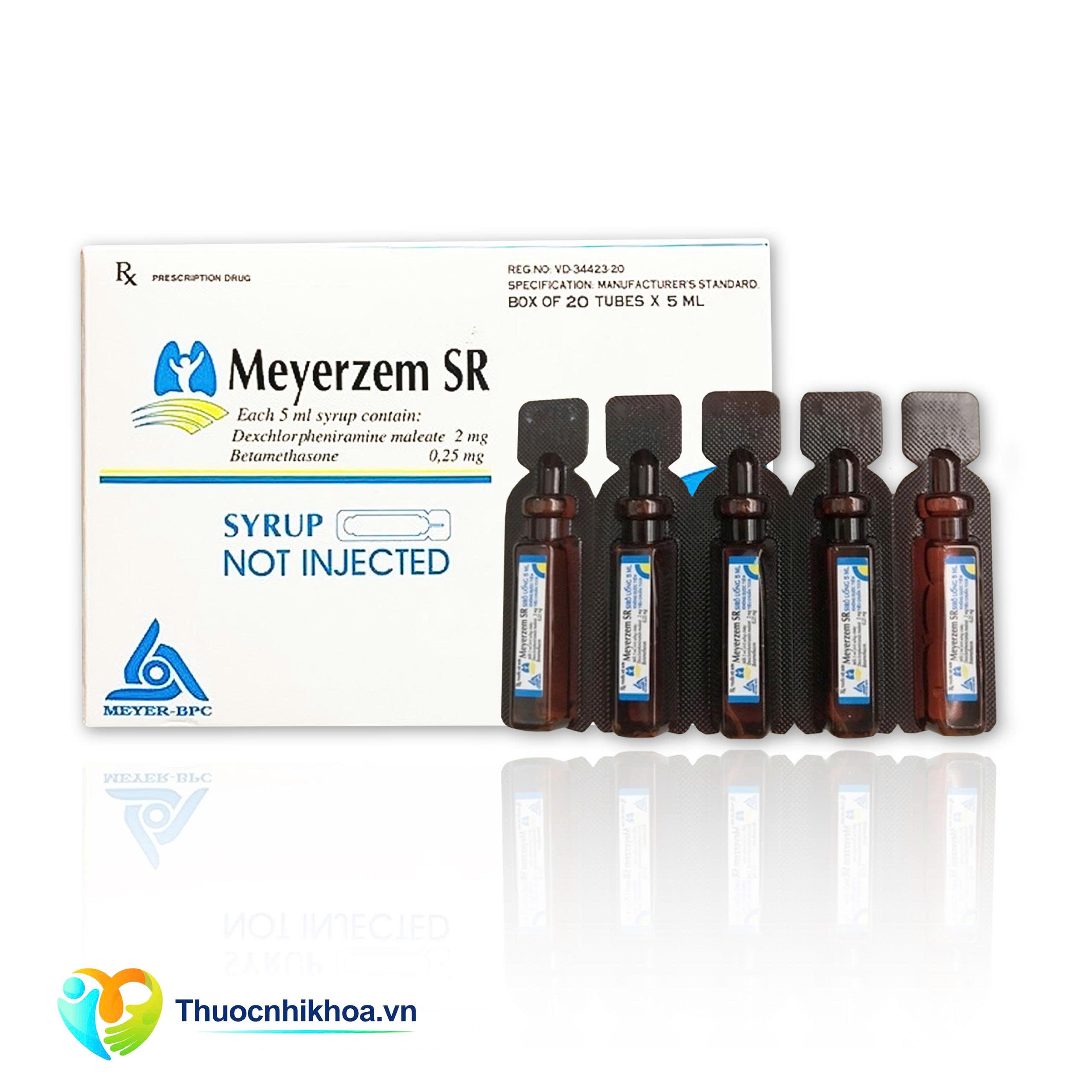 Meyerzem (Hộp 20 ống 5ml) Combo mua 10 tặng 3
