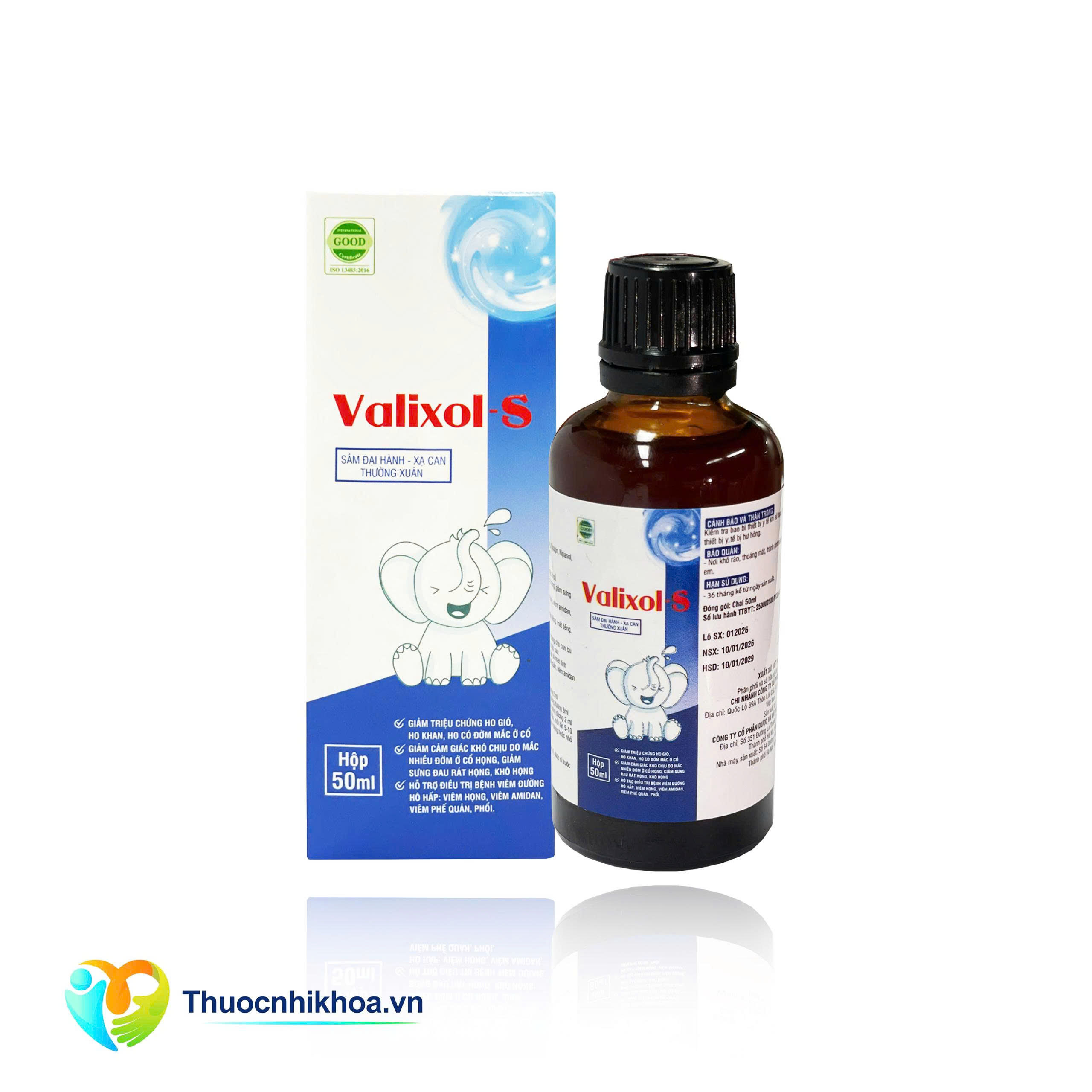 Valixol-S (Hộp 1 lọ 50ml)