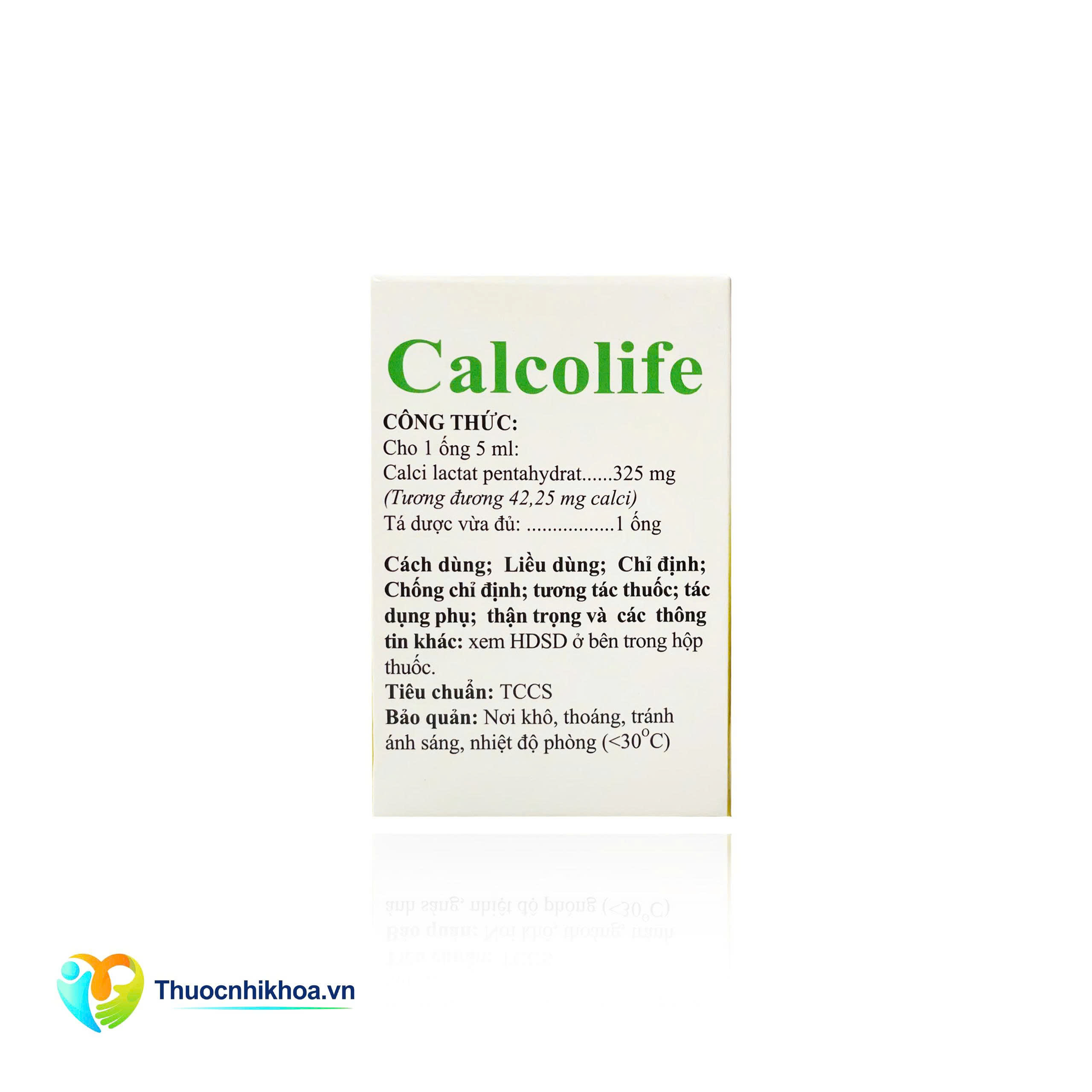 Calcolife (Hộp 20 ống 5ml)