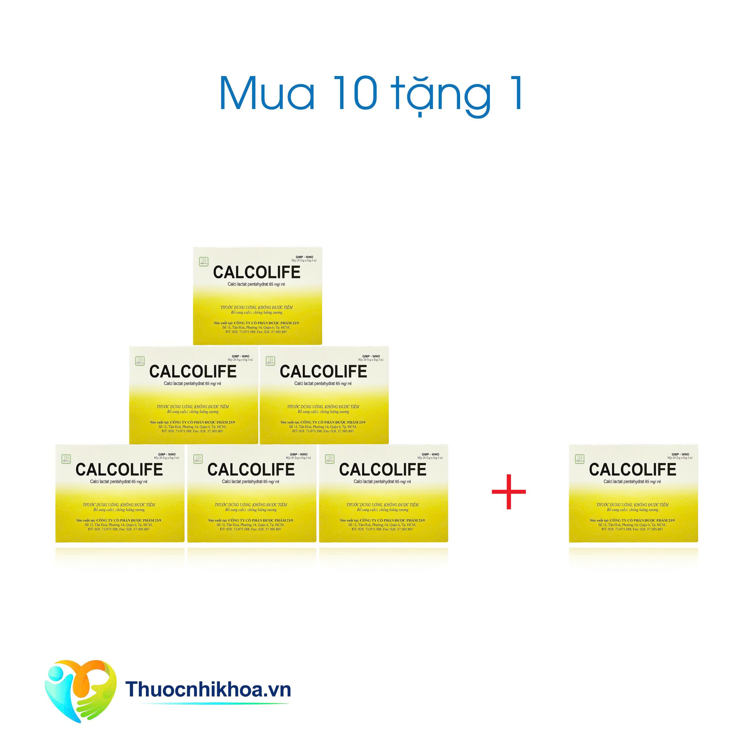 Calcolife Combo mua 10 tặng 1