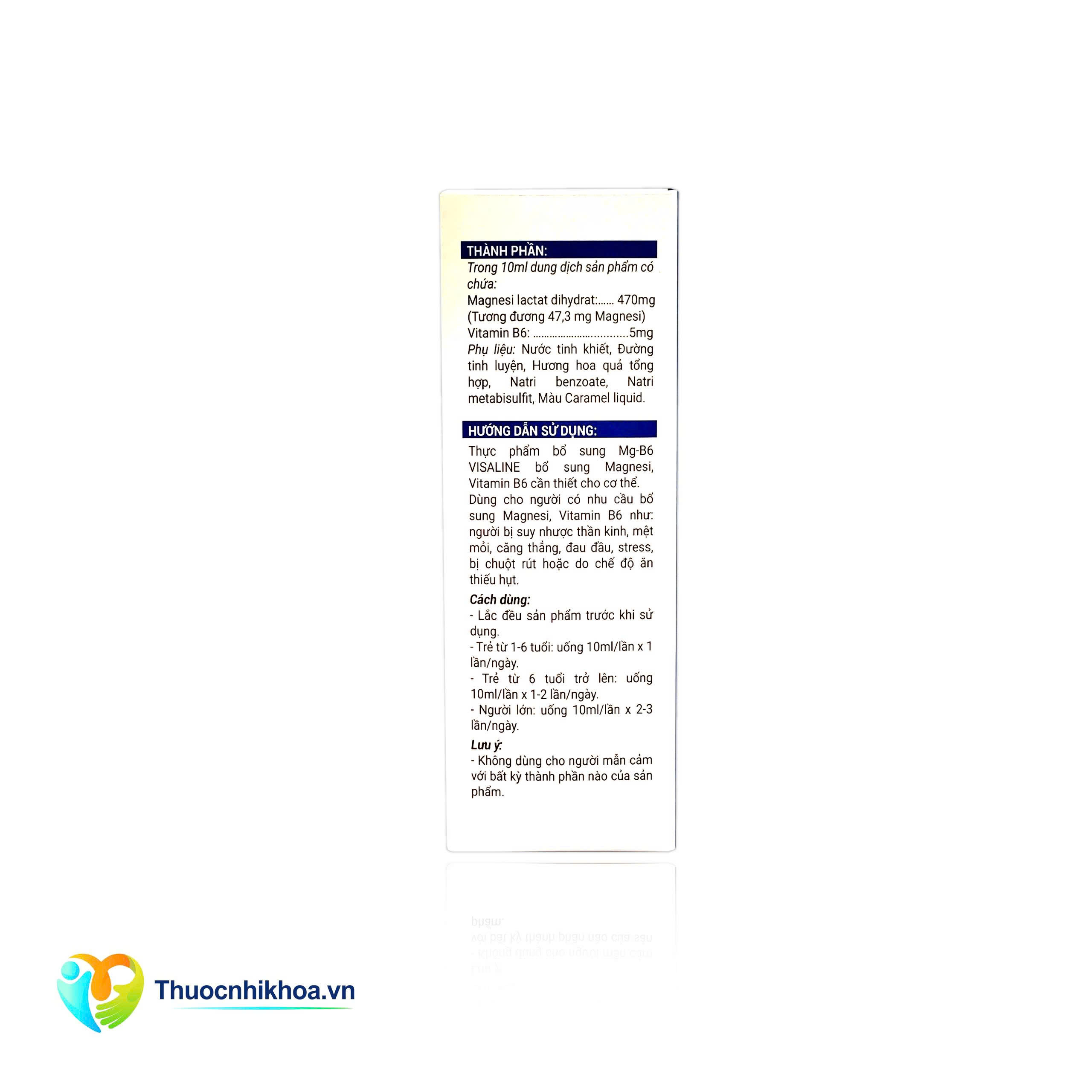 Mg - B6 Visaline Combo mua 10 tặng 1