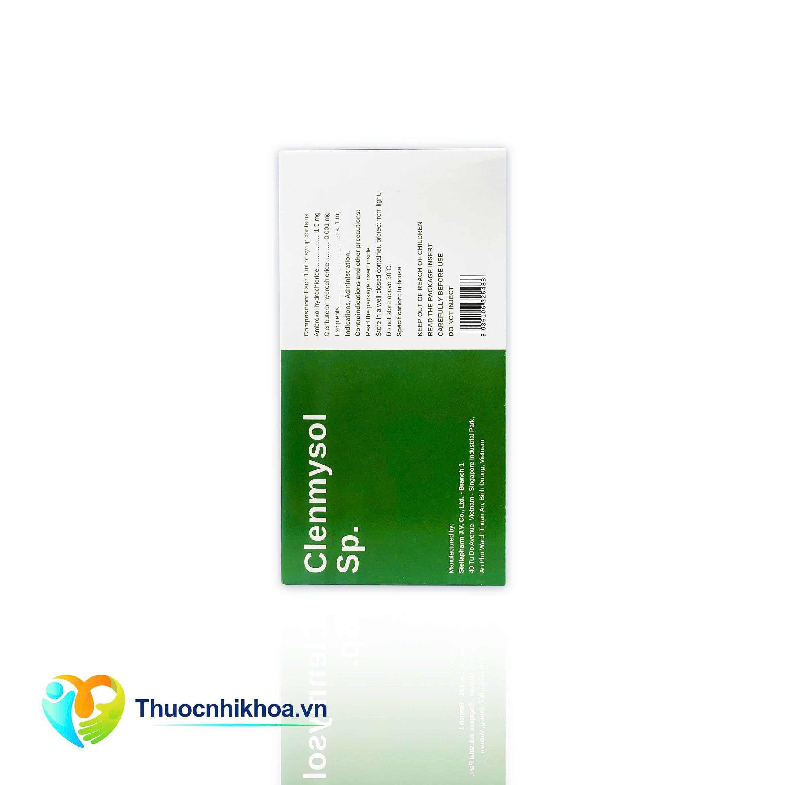 Clenmysol Sp (Hộp 20 ống 10ml)