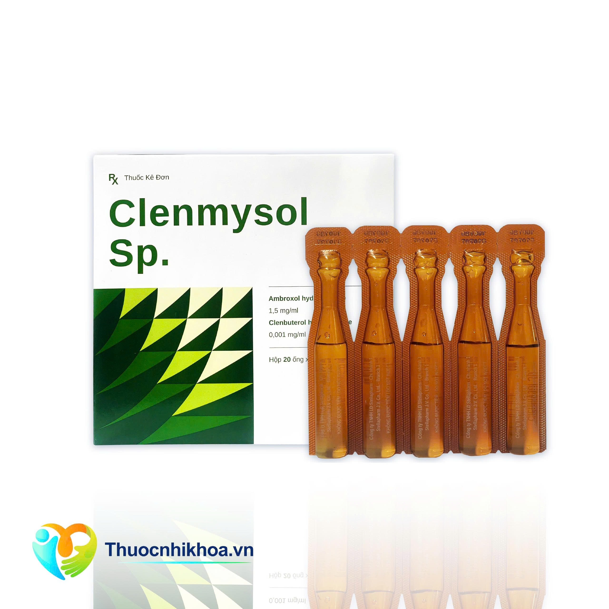 Clenmysol Sp (Hộp 20 ống 10ml)