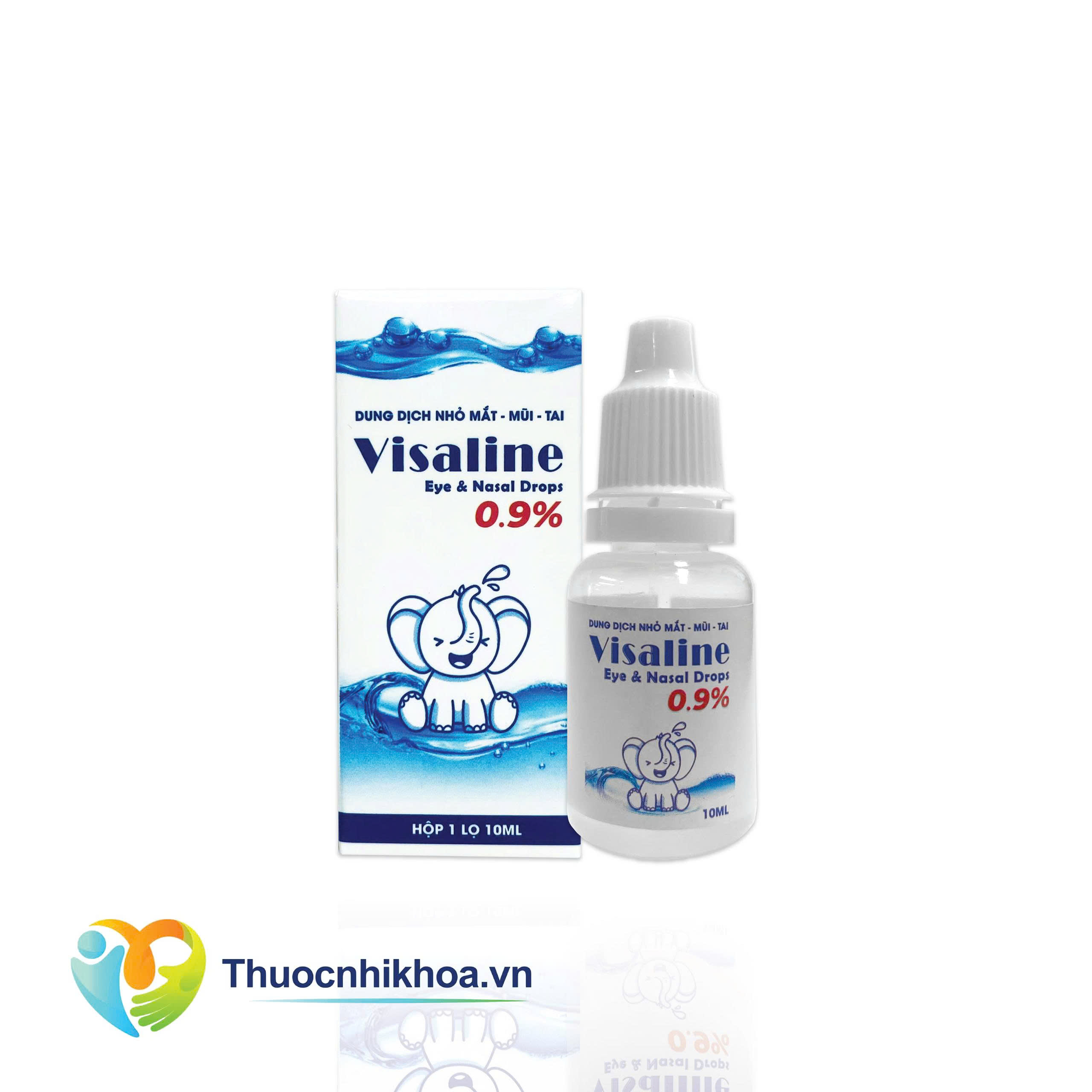 Visaline eye & nasal drops (Lốc 10 lọ 10ml)
